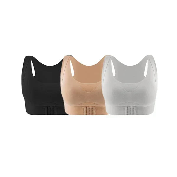 🌸✨ Soutien-gorge à fermeture avant et correcteur de posture – Sans armatures, pour le dos.【Achetez-en 1, obtenez-en 1 gratuitement】