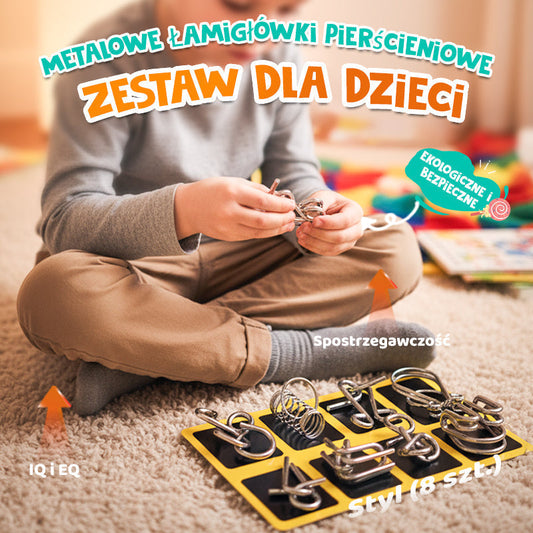 Zabawka do Rozplątywania Metalowych Kół