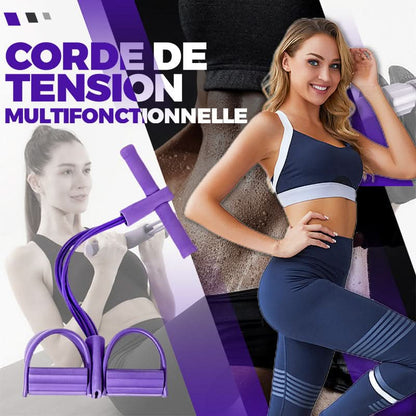 🏃‍♂️ Wielofunkcyjna taśma fitness - 🔥 Skutecznie spala tłuszcz z brzucha