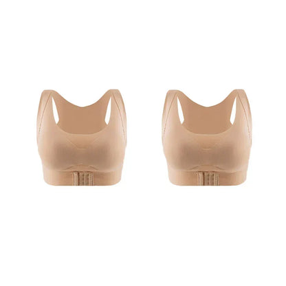 🌸✨ Soutien-gorge à fermeture avant et correcteur de posture – Sans armatures, pour le dos.【Achetez-en 1, obtenez-en 1 gratuitement】
