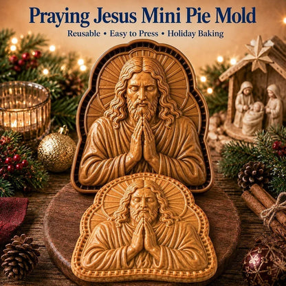 🔥 Gorąca promocja – 49% zniżki✝️ Zestaw mini foremek do ciast bożonarodzeniowych z motywami wiary i żłóbka | Formki wielokrotnego użytku🥧✨