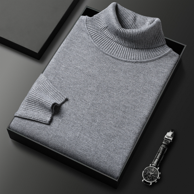 ✨Pull col roulé premium unisexe pour homme