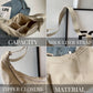 😍Sprzedaż bezpośrednia dla projektantów👜Nylonowa torba damska typu hobo w jednolitym kolorze