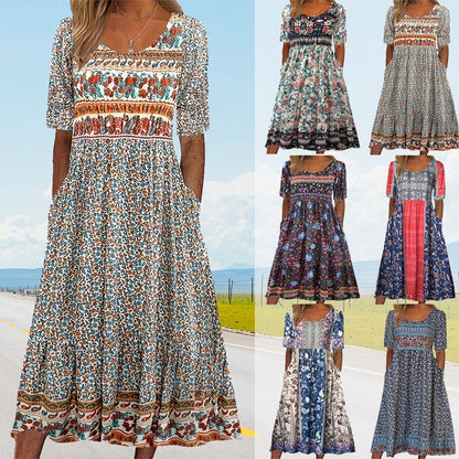 【S-4XL】🌸Sukienka w stylu boho