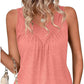 【S-2XL】👚Damska bawełniana koszulka bez rękawów
