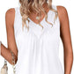 【S-2XL】👚Damska bawełniana koszulka bez rękawów