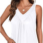 【S-2XL】👚Damska bawełniana koszulka bez rękawów