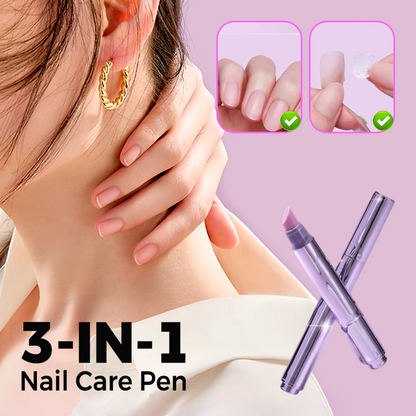 💅Pióro do pielęgnacji paznokci 3 w 1
