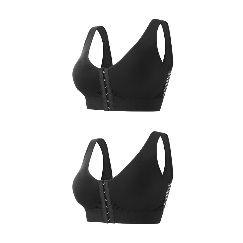 【1+1 offert】Soutien-gorge sans armature pour femme avec fermeture avant