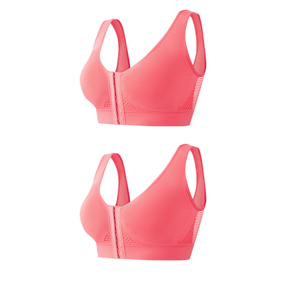 【1+1 offert】Soutien-gorge sans armature pour femme avec fermeture avant