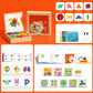 🎄Idealny prezent świąteczny🎁 Drewniany zestaw puzzli magnetycznych🧠🧩