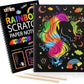 🎨 Kreatywna książka do malowania Rainbow Scratch Art