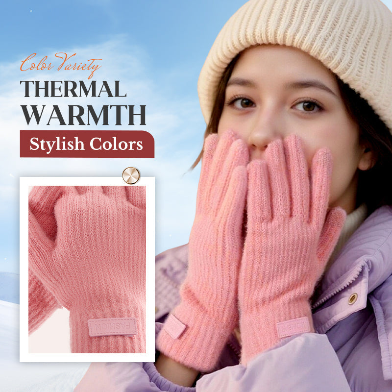 💖50% de réduction💖Gants Tactiles Chauds en Tricot Thermique