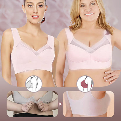 🛍️50 % DE RÉDUCTION ! ✨ Lot de 3 soutiens-gorge push-up sexy sans armatures - Soutien sans coutures avec effet liftant amélioré pour un confort et une confiance tout au long de la journée 🌸💫