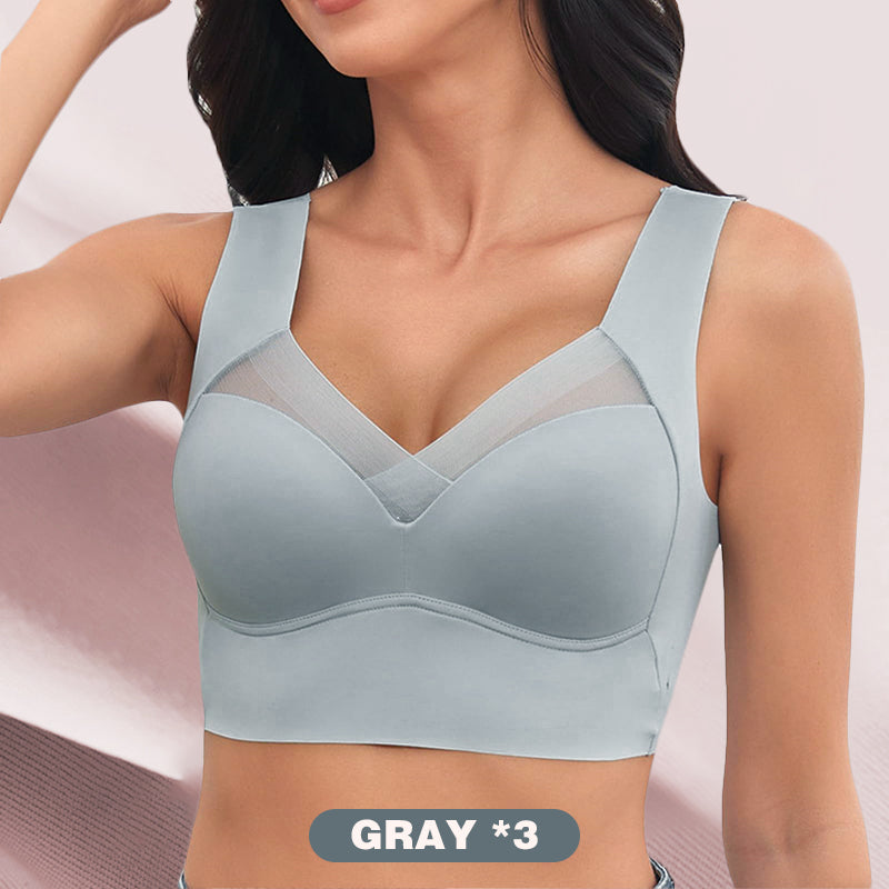 🛍️50 % DE RÉDUCTION ! ✨ Lot de 3 soutiens-gorge push-up sexy sans armatures - Soutien sans coutures avec effet liftant amélioré pour un confort et une confiance tout au long de la journée 🌸💫