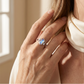 ✨💍 Kup 1, otrzymasz 1 GRATIS 🔥 Geometryczny owalny pierścionek z kamieniem księżycowym i cyrkoniami – mistyczny, olśniewający i ponadczasowo elegancki! 🌙✨