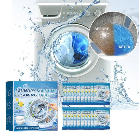 🧺💧Tabletki do czyszczenia i odkamieniania pralki – Usuwają kamień i nieprzyjemne zapachy