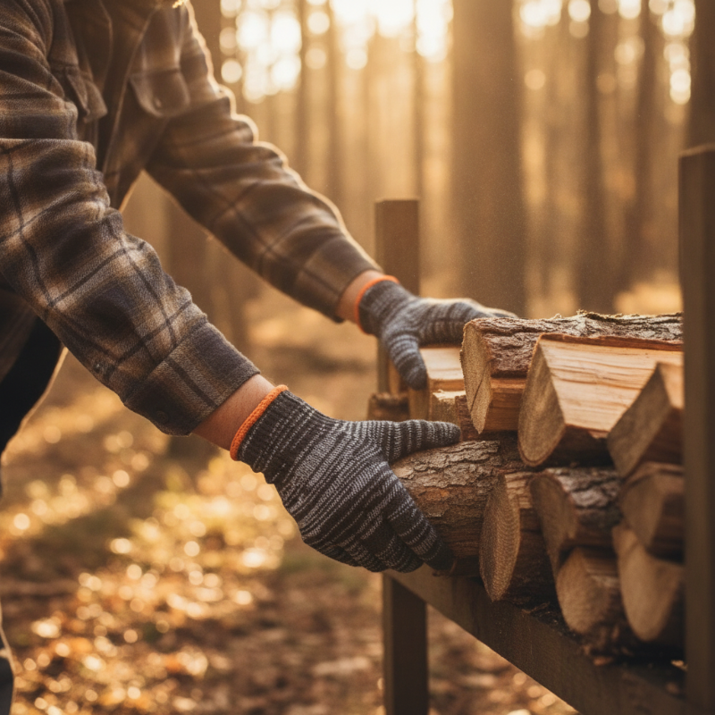 🧤 Gants de travail de protection résistants, tricotés, calibre 10 🛠️
