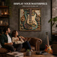 Kreatywne puzzle 3D z gitarą w stylu steampunk