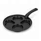 🍳 OSZCZĘDŹ 50%! 🥞 Patelnia 4-otworowa z nieprzywierającą powłoką – idealna na śniadanie, równomierne ogrzewanie i łatwe przewracanie – powłoka dopuszczona do kontaktu z żywnością i trwałe żeliwo ✨