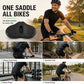 Oversized Noseless Bike Seat Cushion