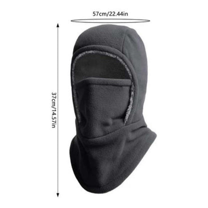 Cagoule unisexe coupe-vent et chaude