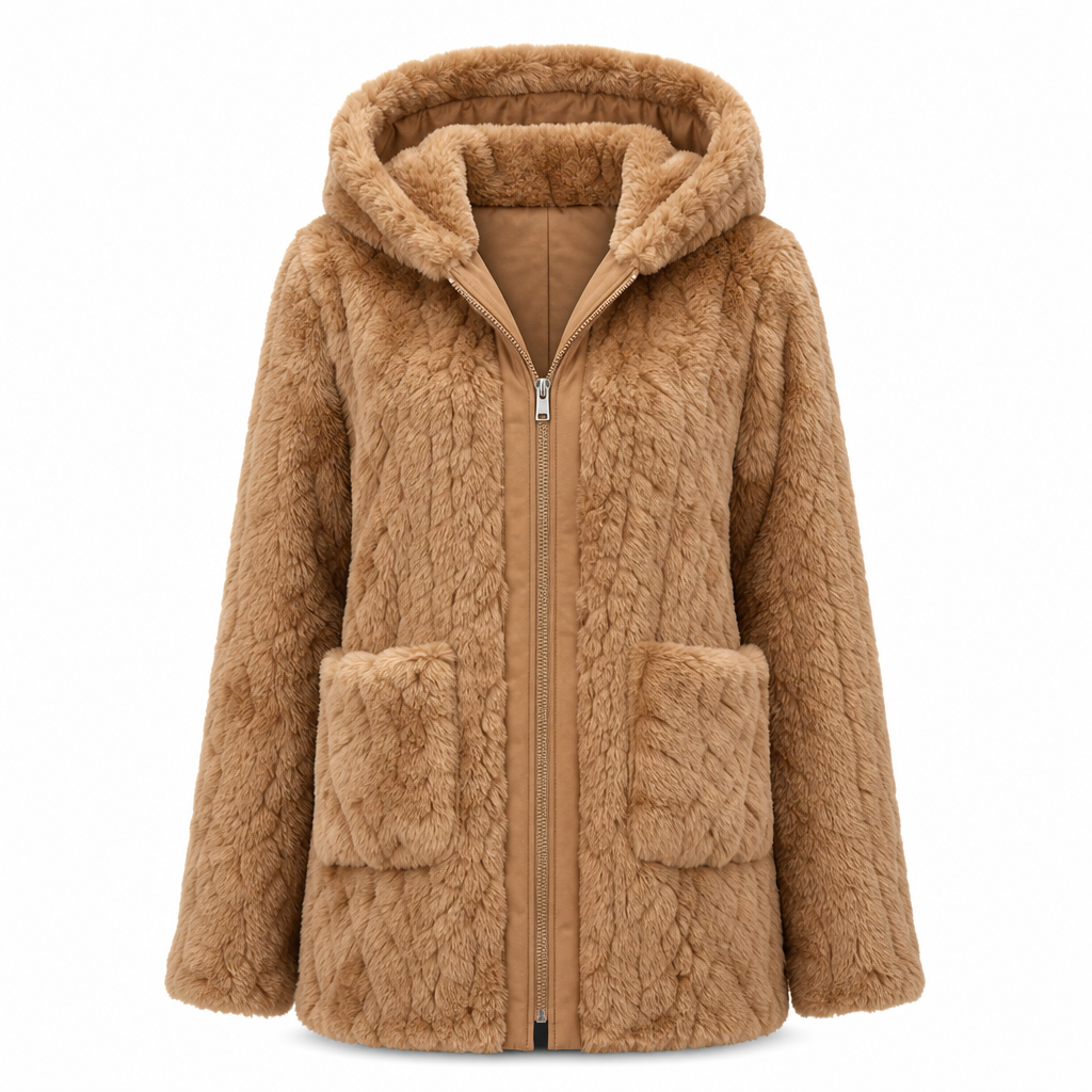 👚✨ Cardigan décontracté en tissu moelleux unie pour femme✨