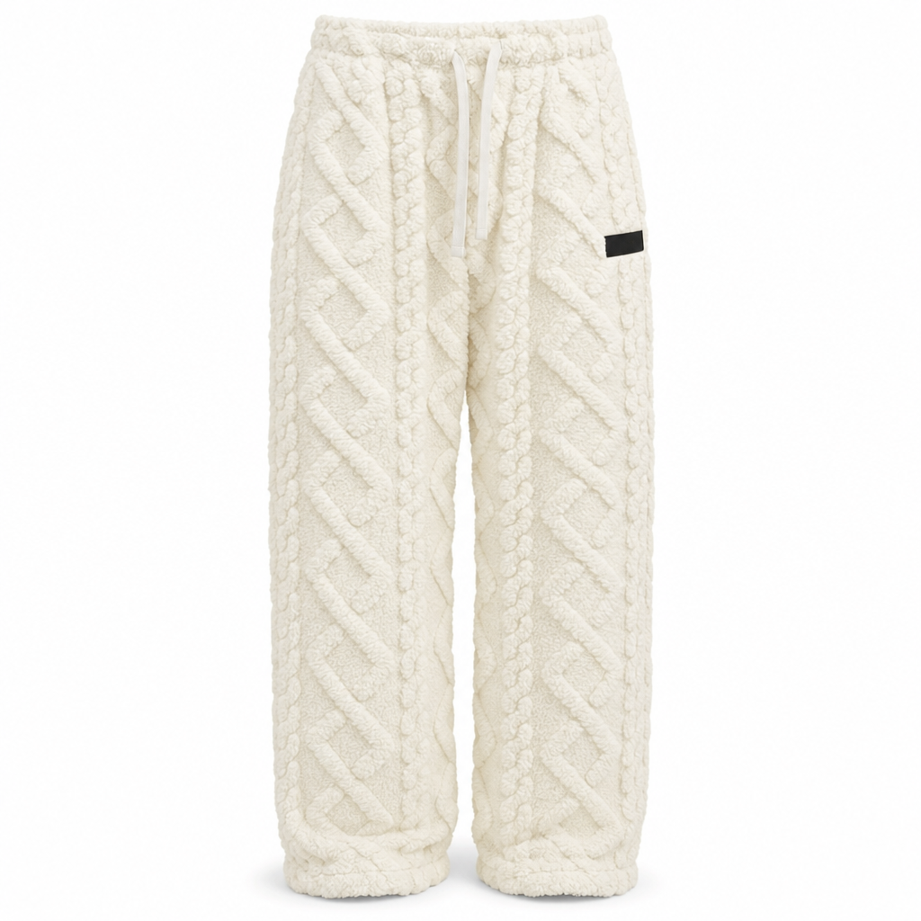 🔥Pantalons de détente décontractés pour femme doublés de flanelle chaude