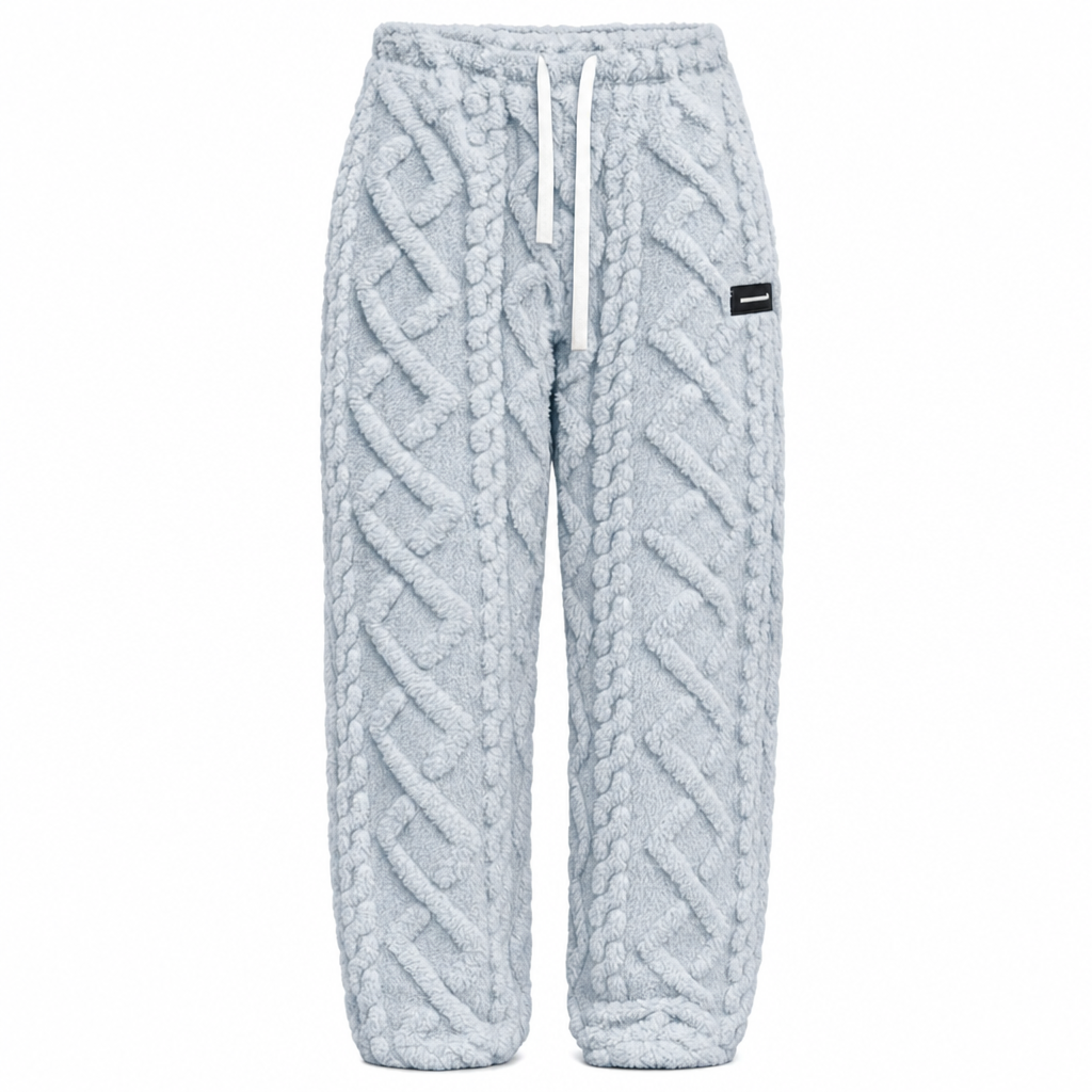 🔥Pantalons de détente décontractés pour femme doublés de flanelle chaude