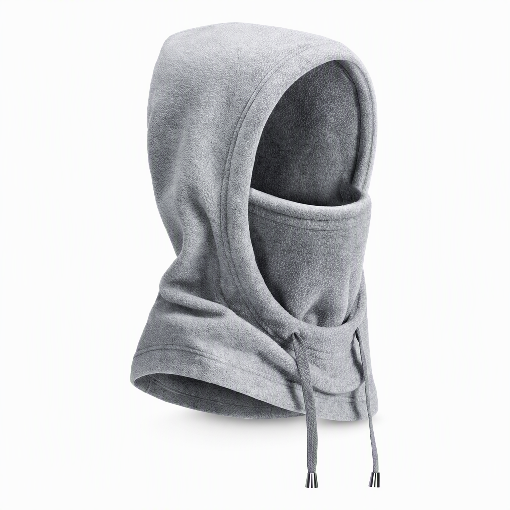 ❄️ Offre Limitée -50% ✨ Cagoule Thermique Polaire Double Épaisseur — Anti-Buée & Coupe-Vent ⛷️
