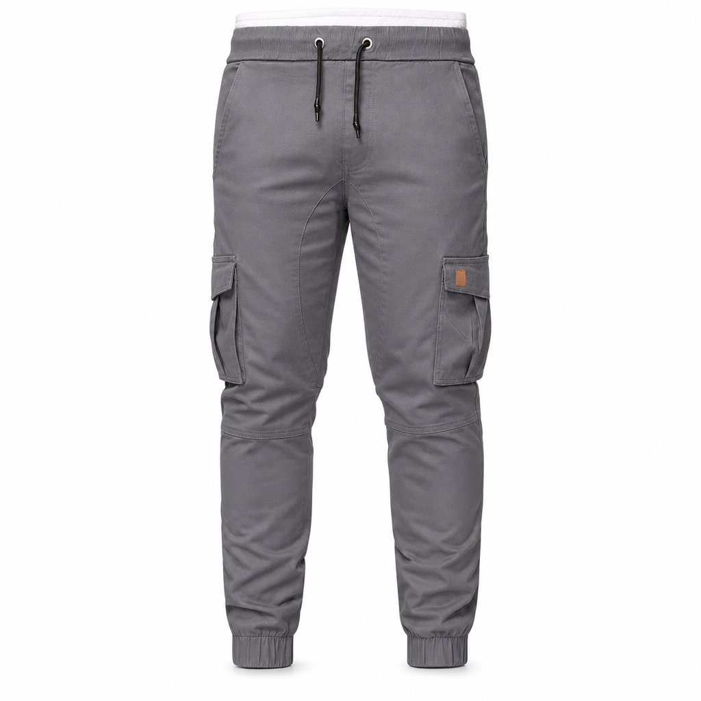 🎁Soldes ! Prix cassés🌍Pantalon Jogger Cargo Unisexe Couleur Unie Décontracté