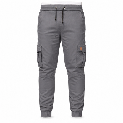 🎁Soldes ! Prix cassés🌍Pantalon Jogger Cargo Unisexe Couleur Unie Décontracté