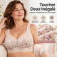Soutien-gorge de maintien sans couture en dentelle florale pour femmes
