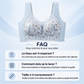 Soutien-gorge de maintien sans couture en dentelle florale pour femmes