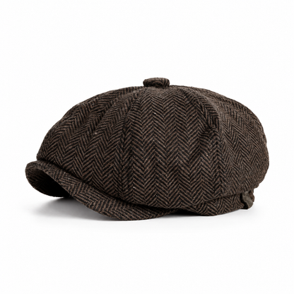 🧢Casquette de peintre vintage, casquette de livreur de journaux octogonale