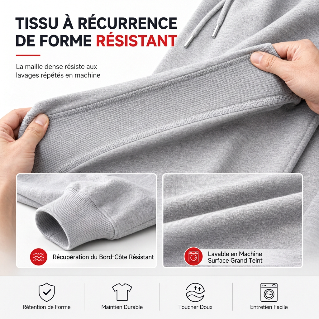 Ensemble de survêtement à capuche et pantalon long à imprimé lettres pour hommes, coupe ample