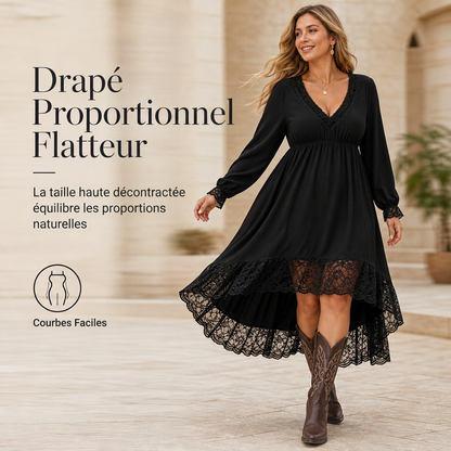 Robe classique pour femme, portée au quotidien