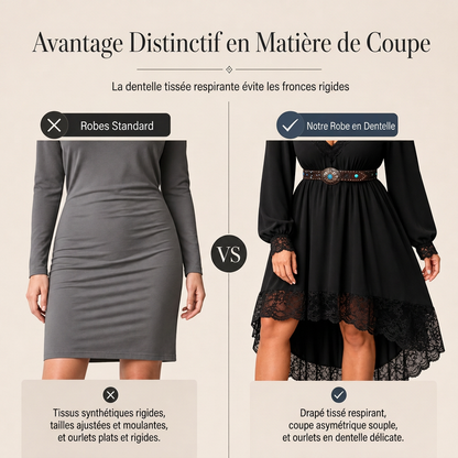 Robe classique pour femme, portée au quotidien