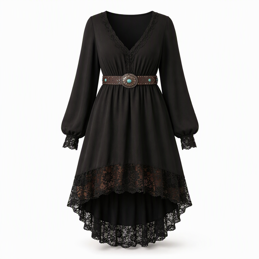 Robe classique pour femme, portée au quotidien