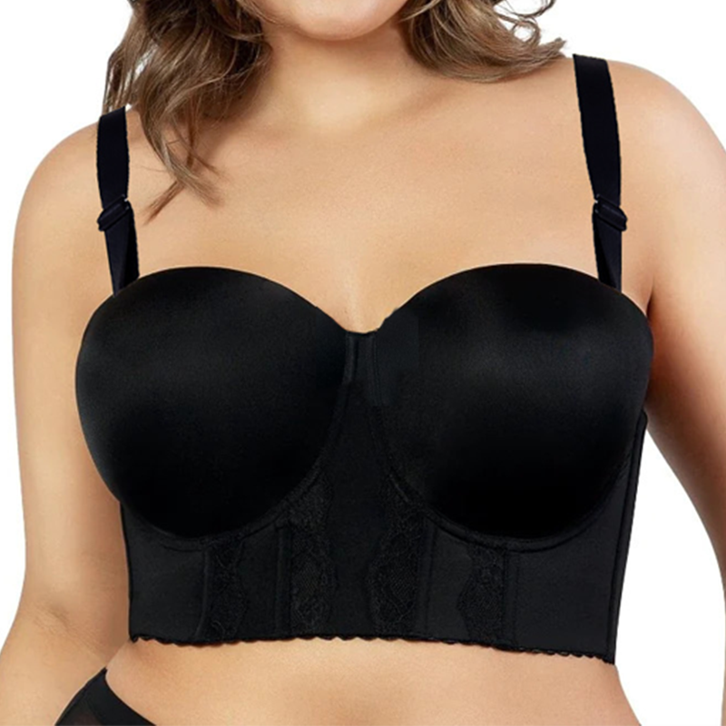 👙✨Soutien-gorge pour femme à bretelles détachables et dos bas – Confort ajustable, maintien élégant au quotidien