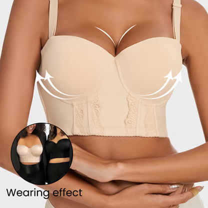 👙✨Soutien-gorge pour femme à bretelles détachables et dos bas – Confort ajustable, maintien élégant au quotidien