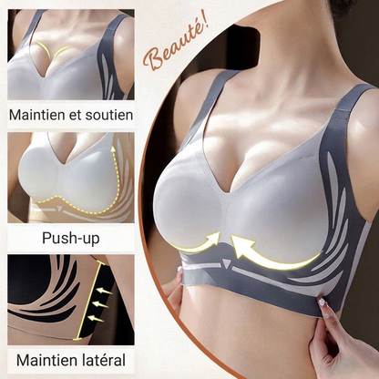 💞 Soutien-gorge sans armature avec maintien supérieur ✨ Fini l'affaissement des seins