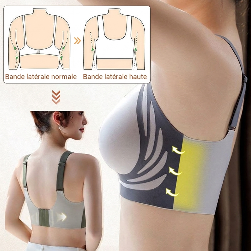 💞 Soutien-gorge sans armature avec maintien supérieur ✨ Fini l'affaissement des seins