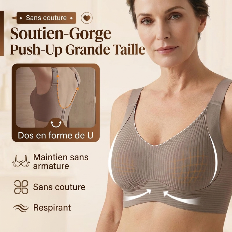 【✨1 acheté, 1 offert✨】💕Grande taille de sous-vêtements