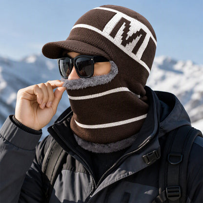 Bonnet tricoté d'hiver chaud pour homme