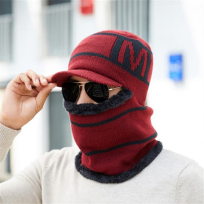 Bonnet tricoté d'hiver chaud pour homme