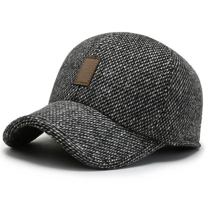 Casquette de baseball chaude pour homme avec protège-oreilles