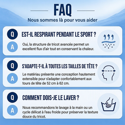 Cagoule de cyclisme thermique et coupe-vent pour l'hiver