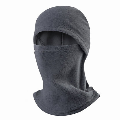 Cagoule de cyclisme thermique et coupe-vent pour l'hiver