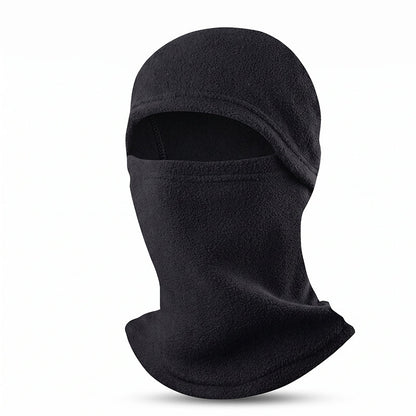 Cagoule de cyclisme thermique et coupe-vent pour l'hiver